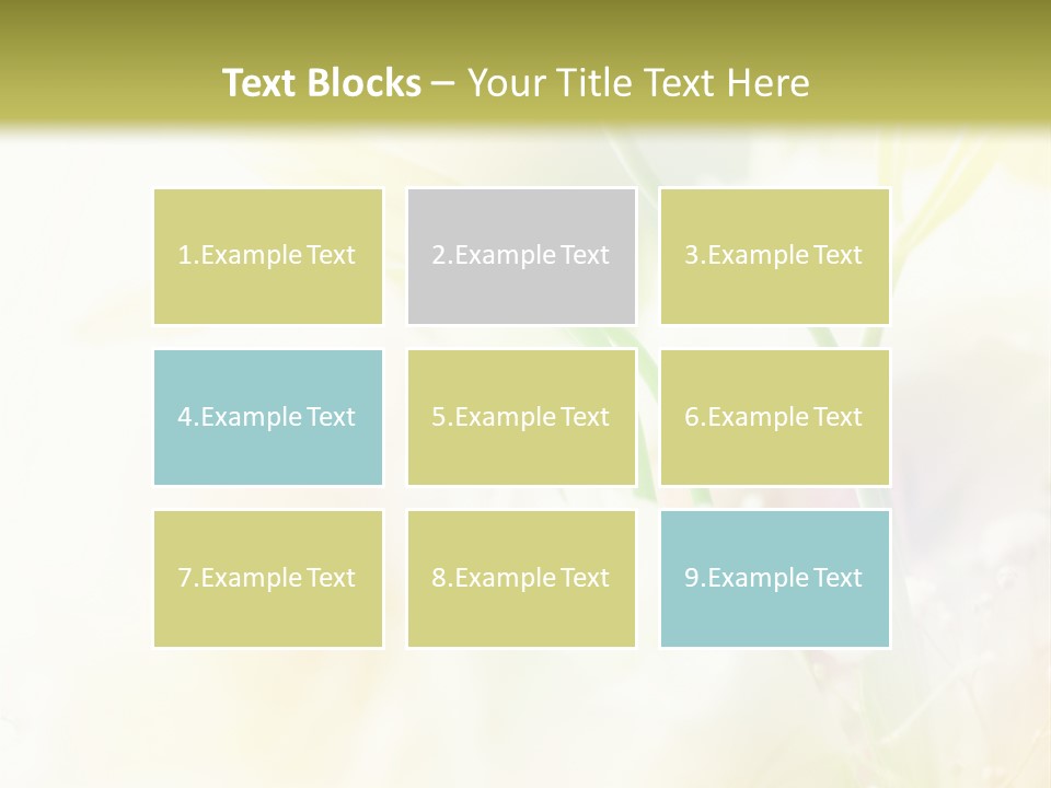 Tiny Water Desktops PowerPoint Template