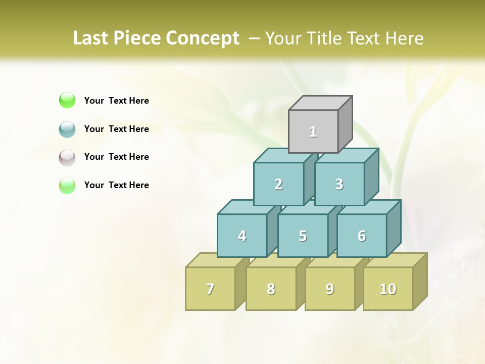 Tiny Water Desktops PowerPoint Template