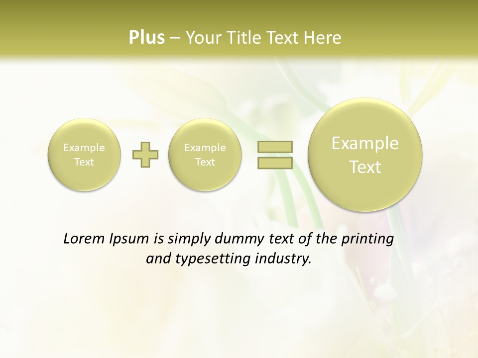 Tiny Water Desktops PowerPoint Template
