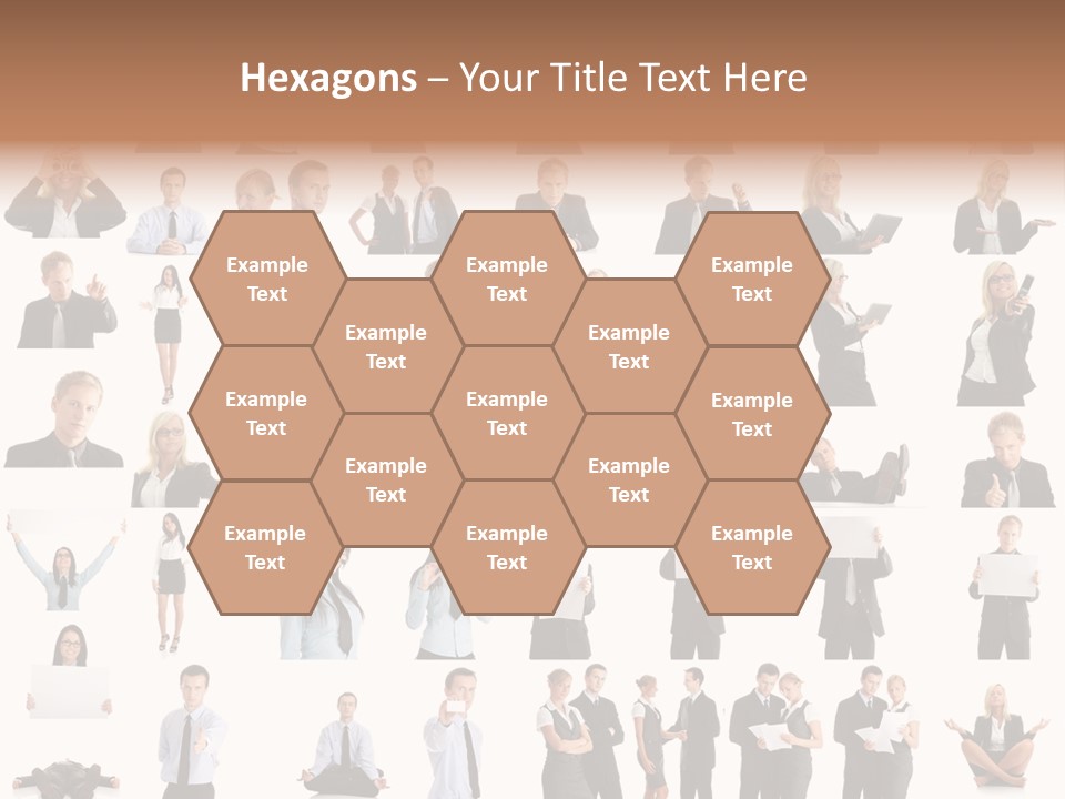 Free Photos Of Business People PowerPoint Template