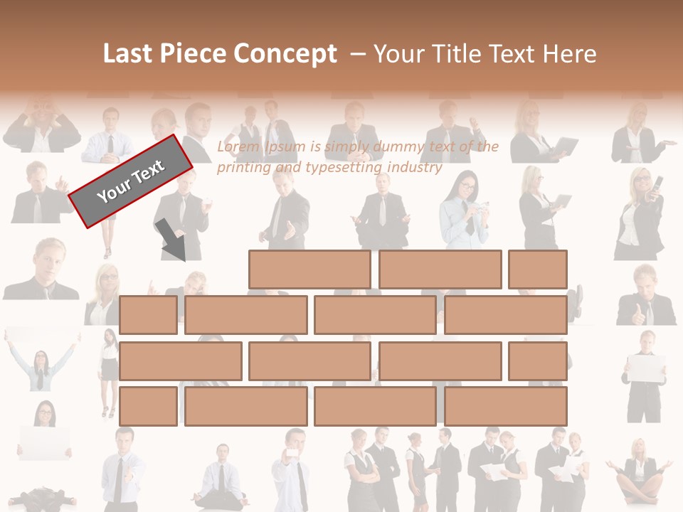 Free Photos Of Business People PowerPoint Template