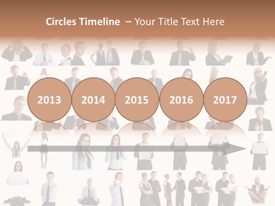 Free Photos Of Business People PowerPoint Template