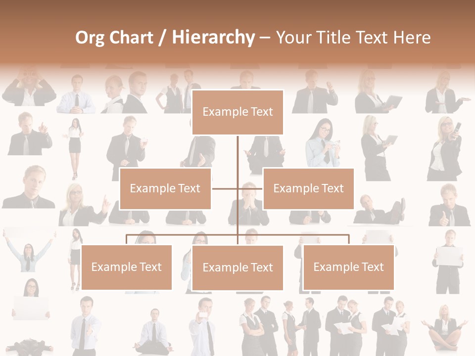 Free Photos Of Business People PowerPoint Template