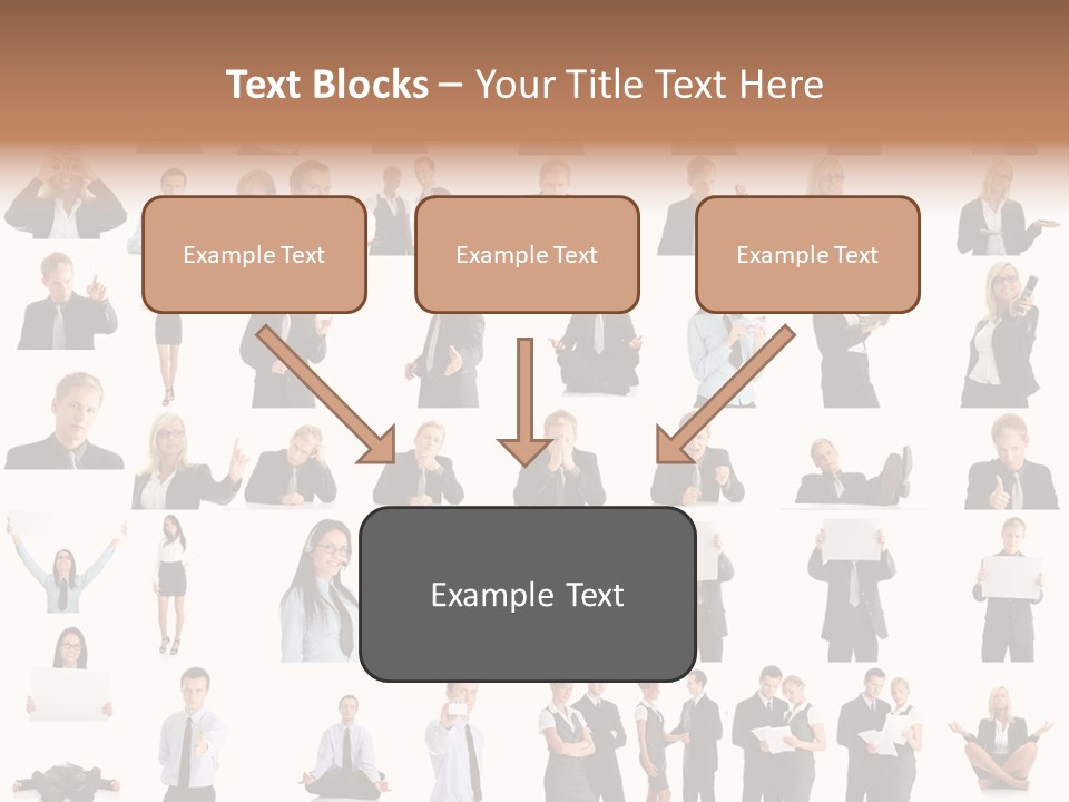 Free Photos Of Business People PowerPoint Template
