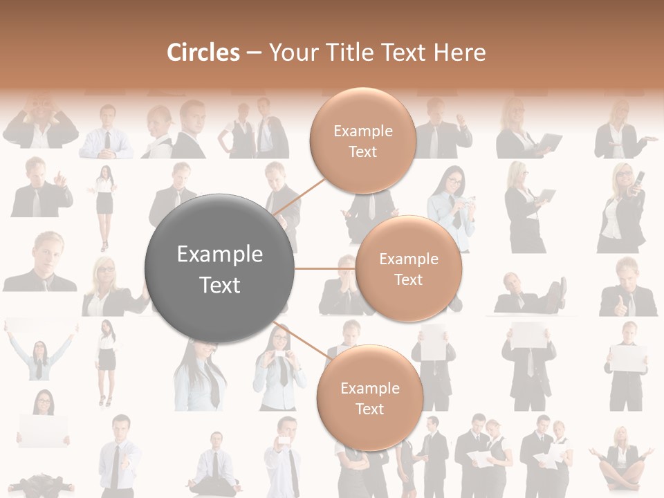 Free Photos Of Business People PowerPoint Template