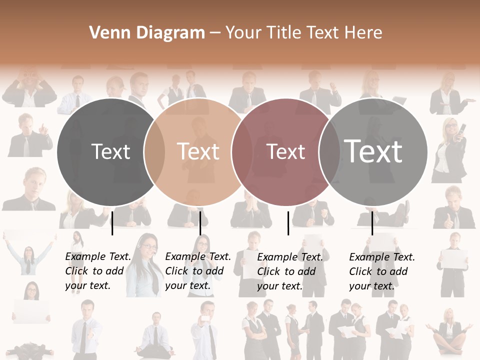 Free Photos Of Business People PowerPoint Template