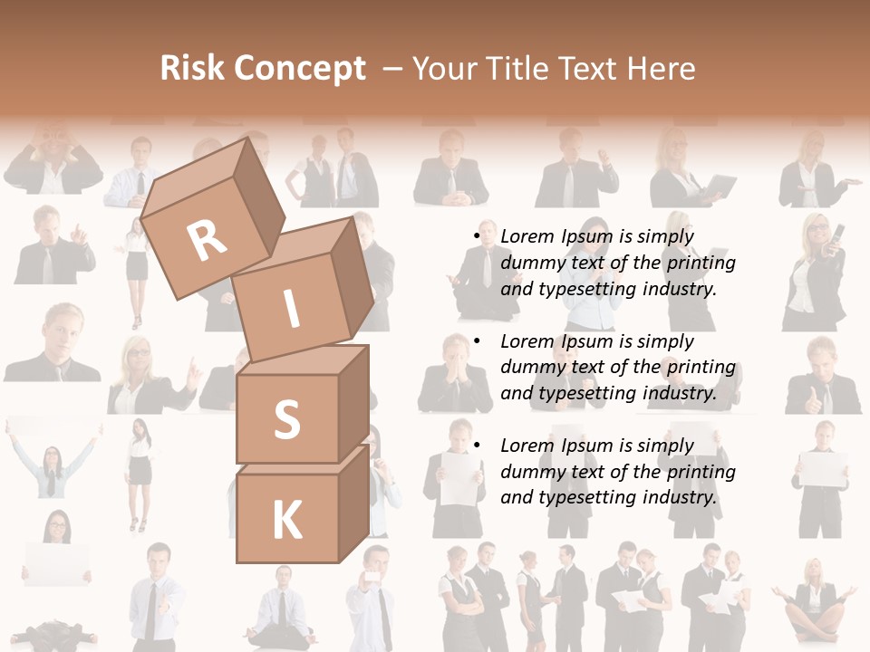 Free Photos Of Business People PowerPoint Template