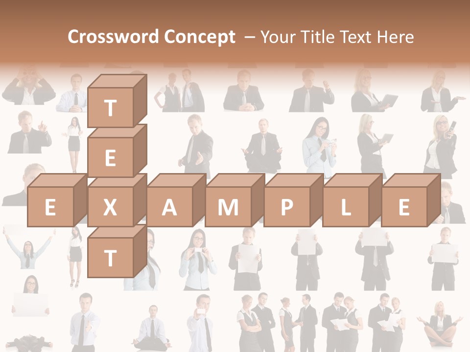 Free Photos Of Business People PowerPoint Template