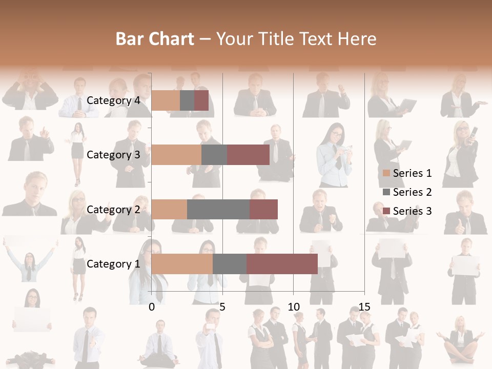 Free Photos Of Business People PowerPoint Template