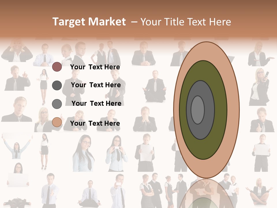 Free Photos Of Business People PowerPoint Template