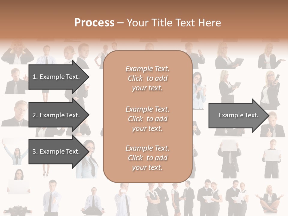 Free Photos Of Business People PowerPoint Template