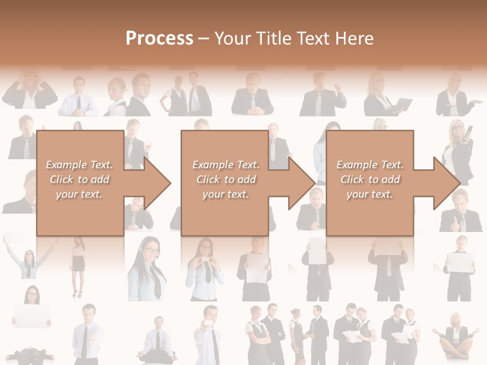 Free Photos Of Business People PowerPoint Template