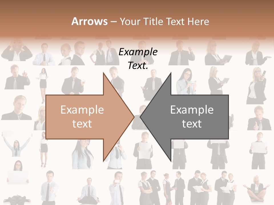 Free Photos Of Business People PowerPoint Template