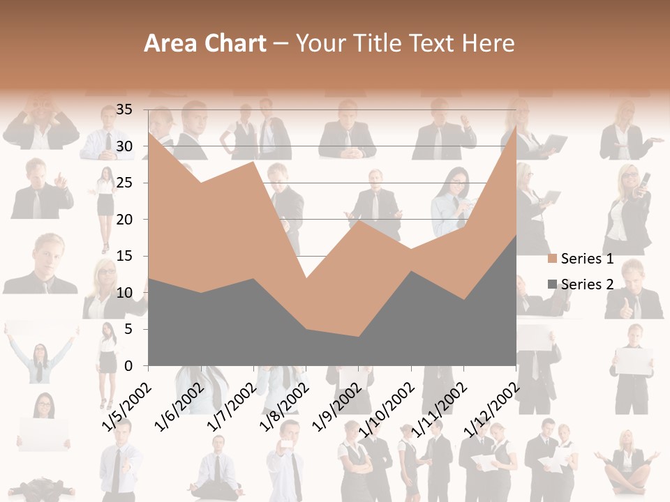 Free Photos Of Business People PowerPoint Template