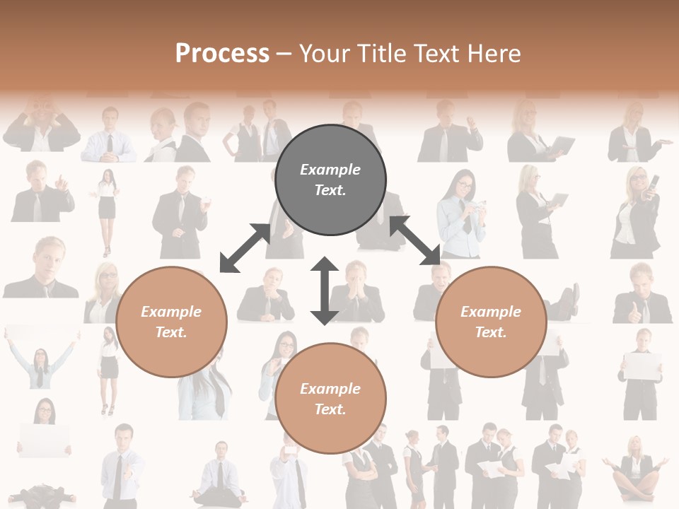 Free Photos Of Business People PowerPoint Template