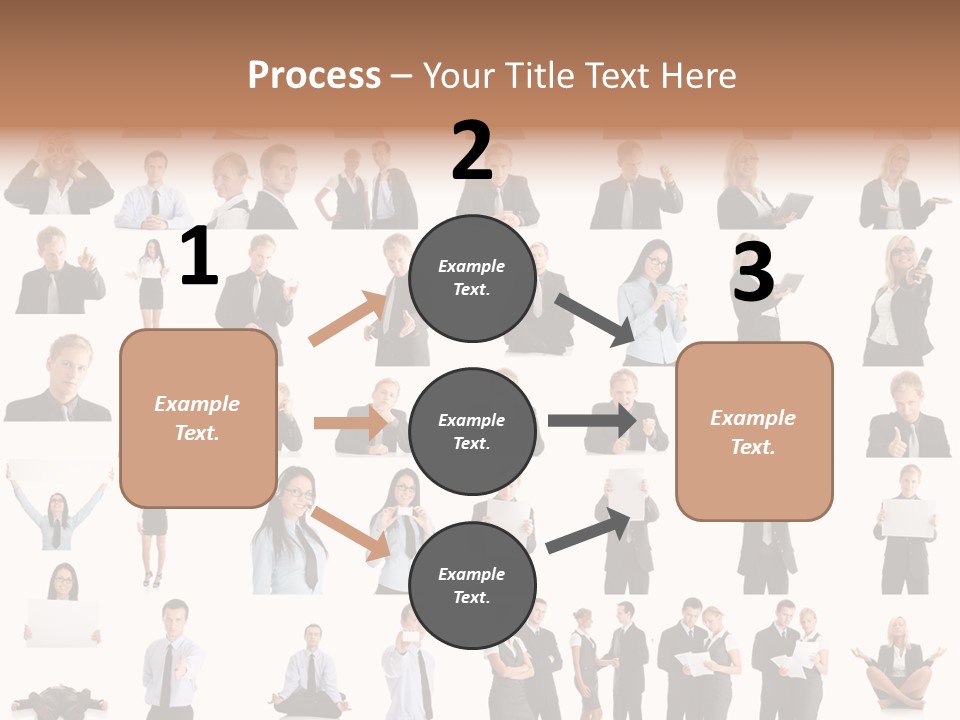 Free Photos Of Business People PowerPoint Template