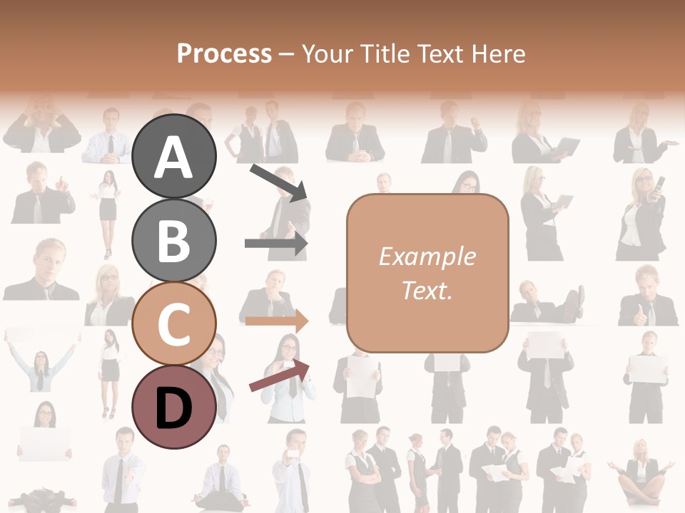 Free Photos Of Business People PowerPoint Template