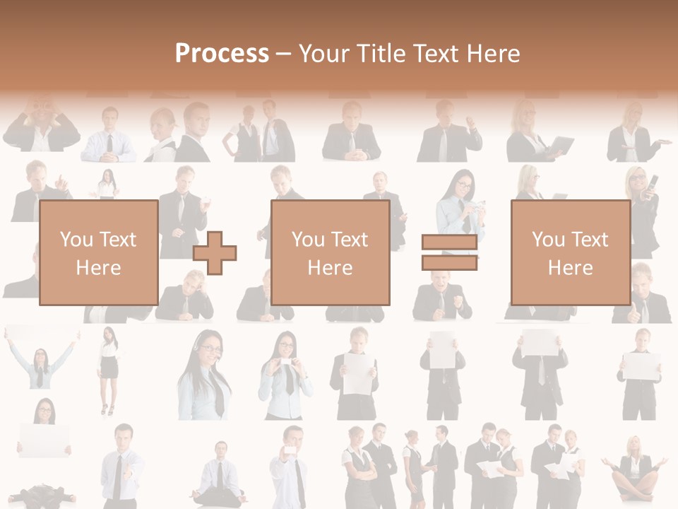 Free Photos Of Business People PowerPoint Template