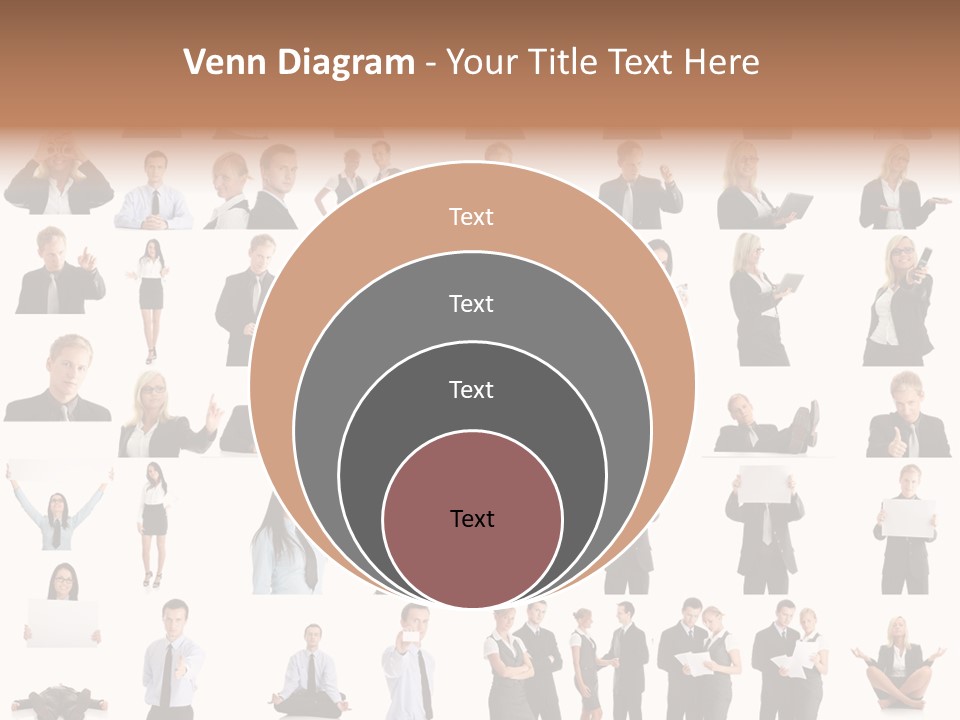 Free Photos Of Business People PowerPoint Template