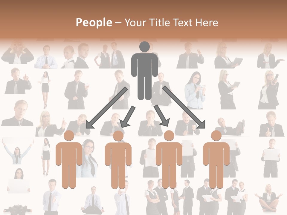 Free Photos Of Business People PowerPoint Template