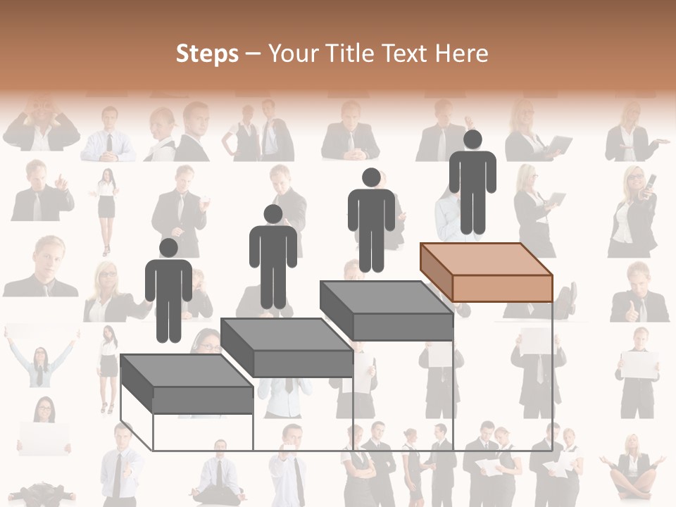 Free Photos Of Business People PowerPoint Template