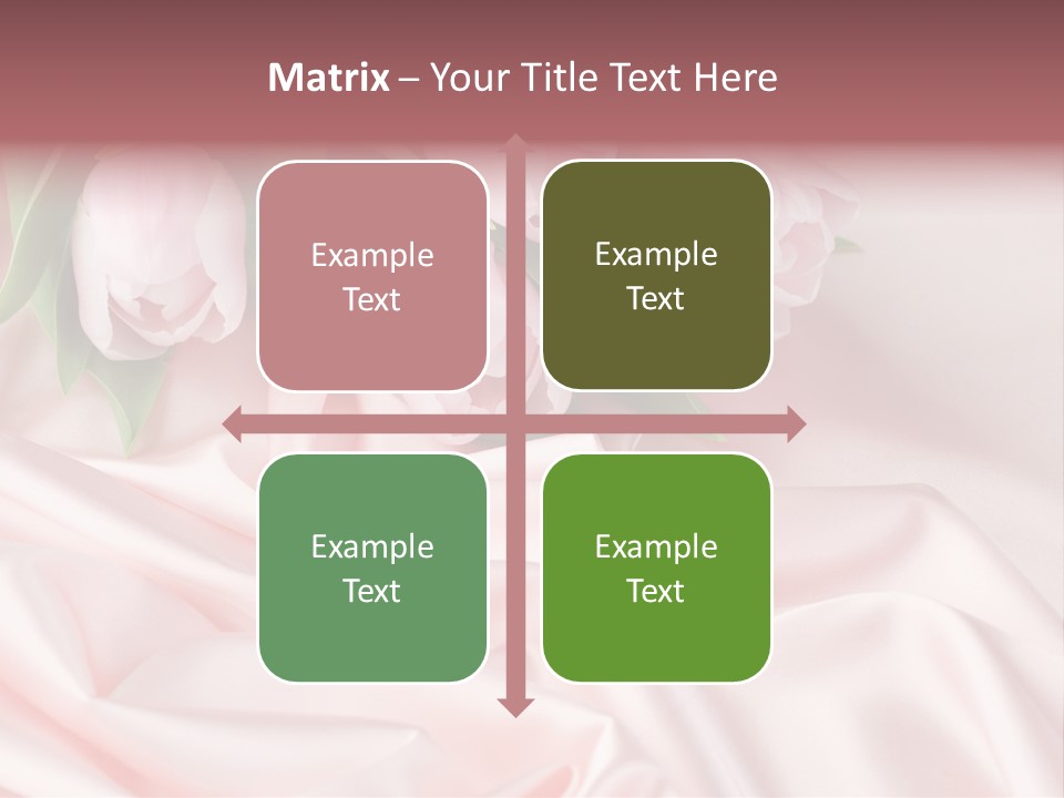 Beautiful Tulips PowerPoint Template