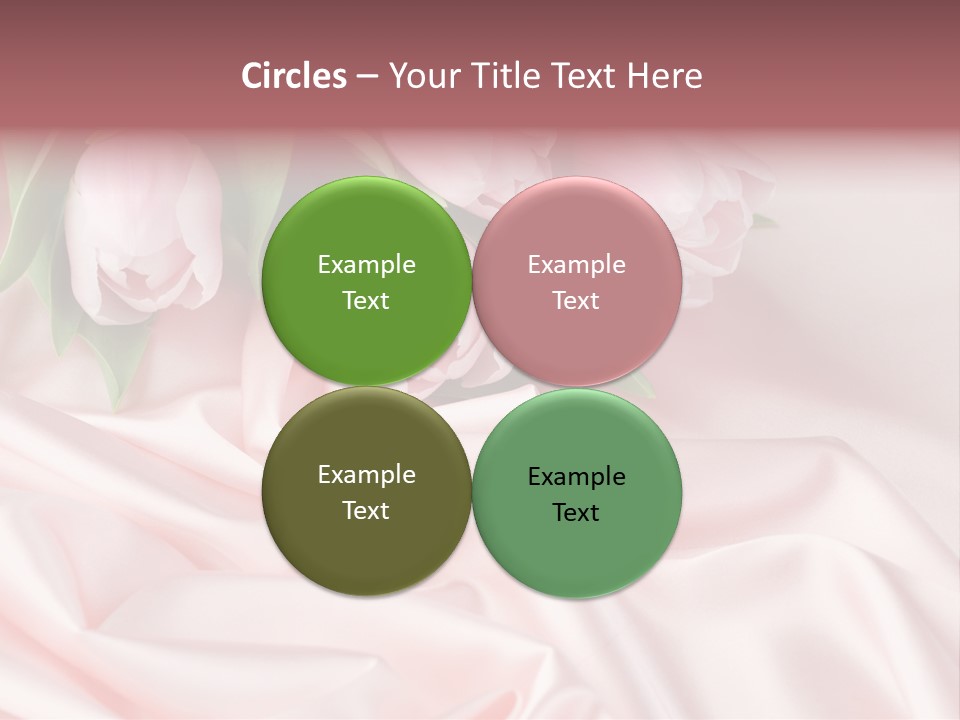 Beautiful Tulips PowerPoint Template