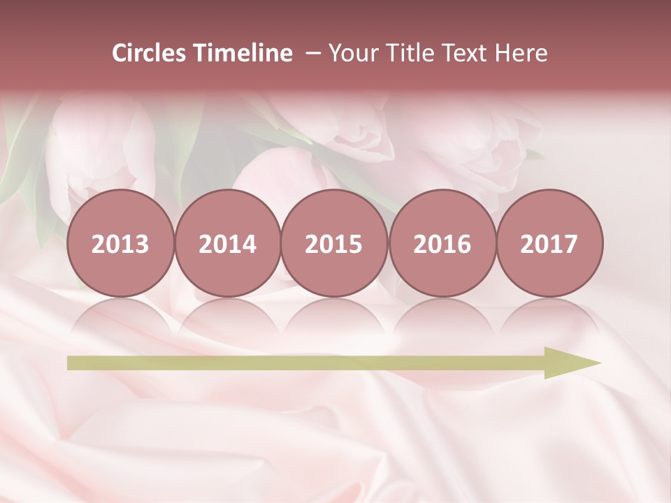 Beautiful Tulips PowerPoint Template