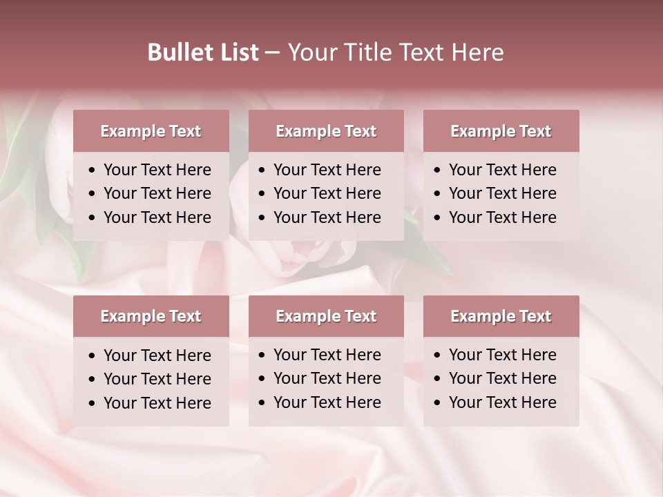 Beautiful Tulips PowerPoint Template