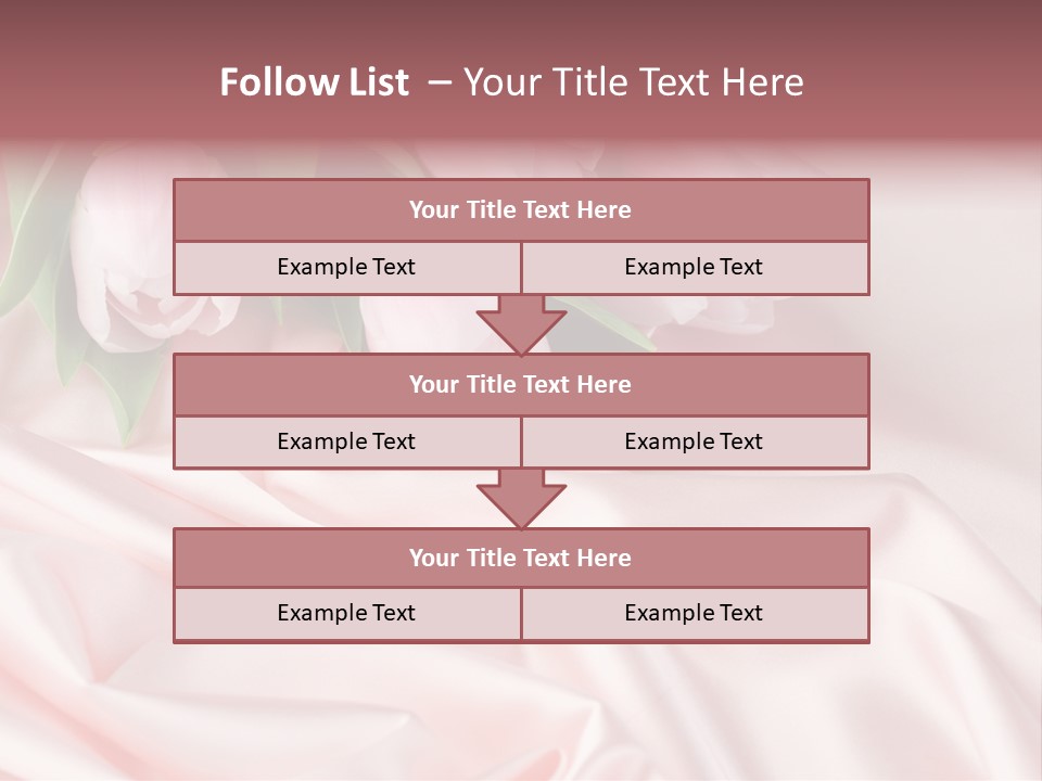 Beautiful Tulips PowerPoint Template