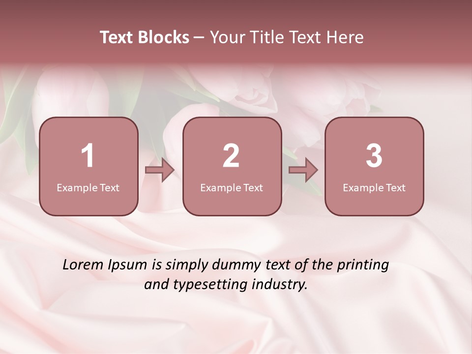 Beautiful Tulips PowerPoint Template