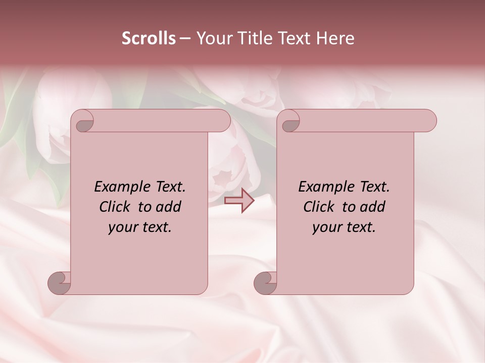 Beautiful Tulips PowerPoint Template