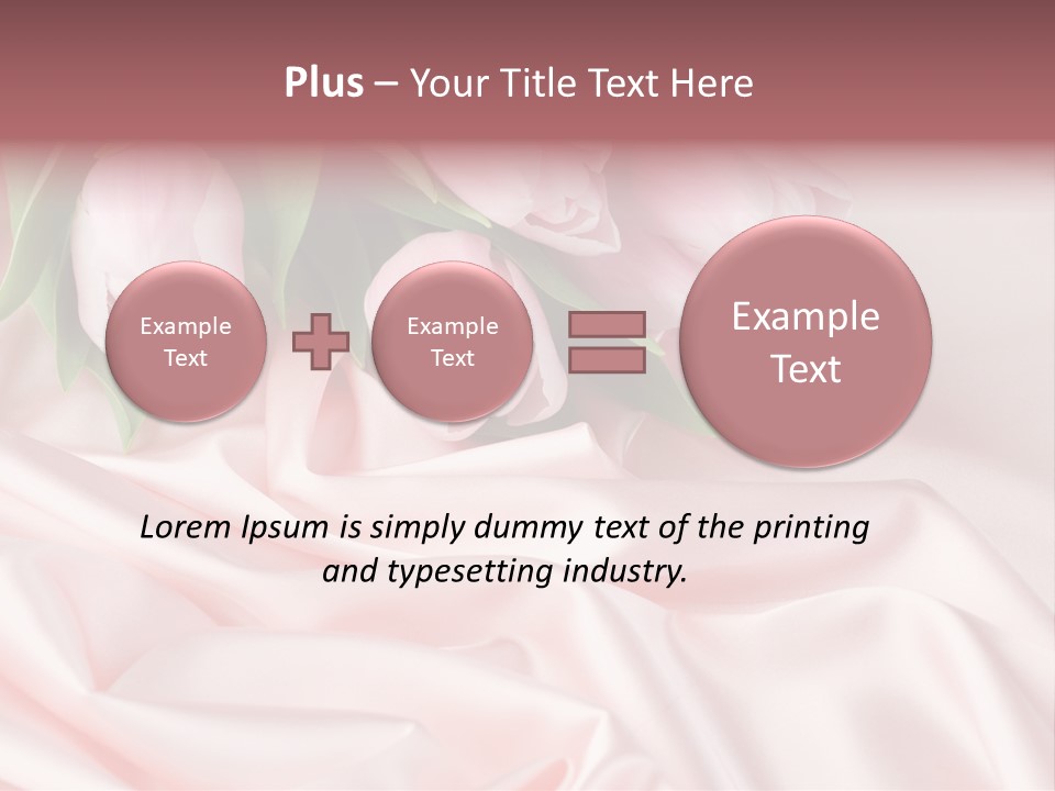 Beautiful Tulips PowerPoint Template