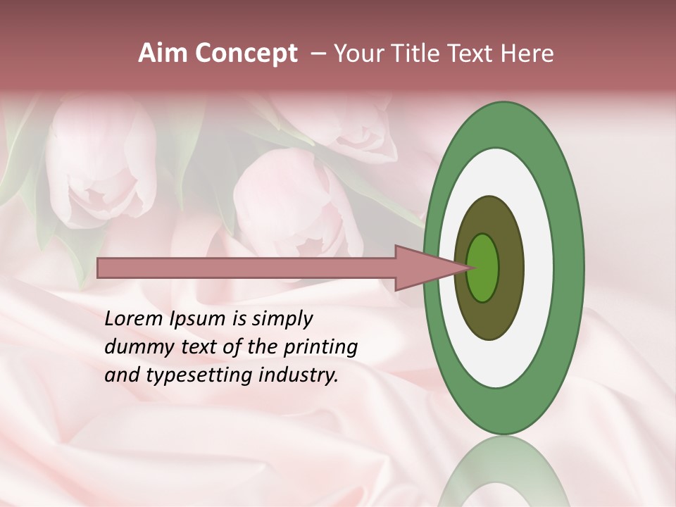 Beautiful Tulips PowerPoint Template