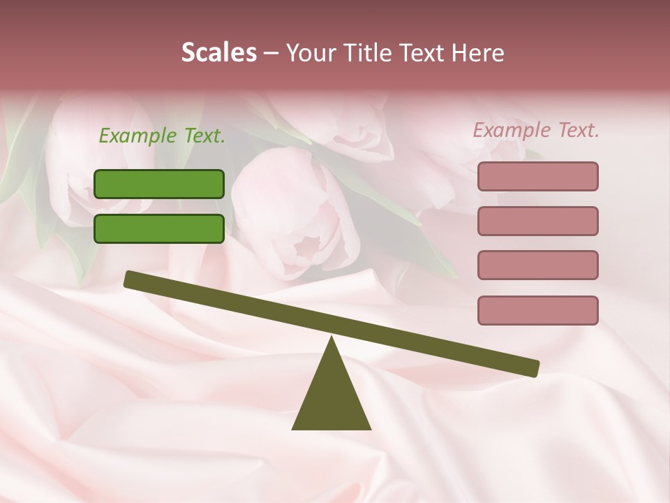 Beautiful Tulips PowerPoint Template