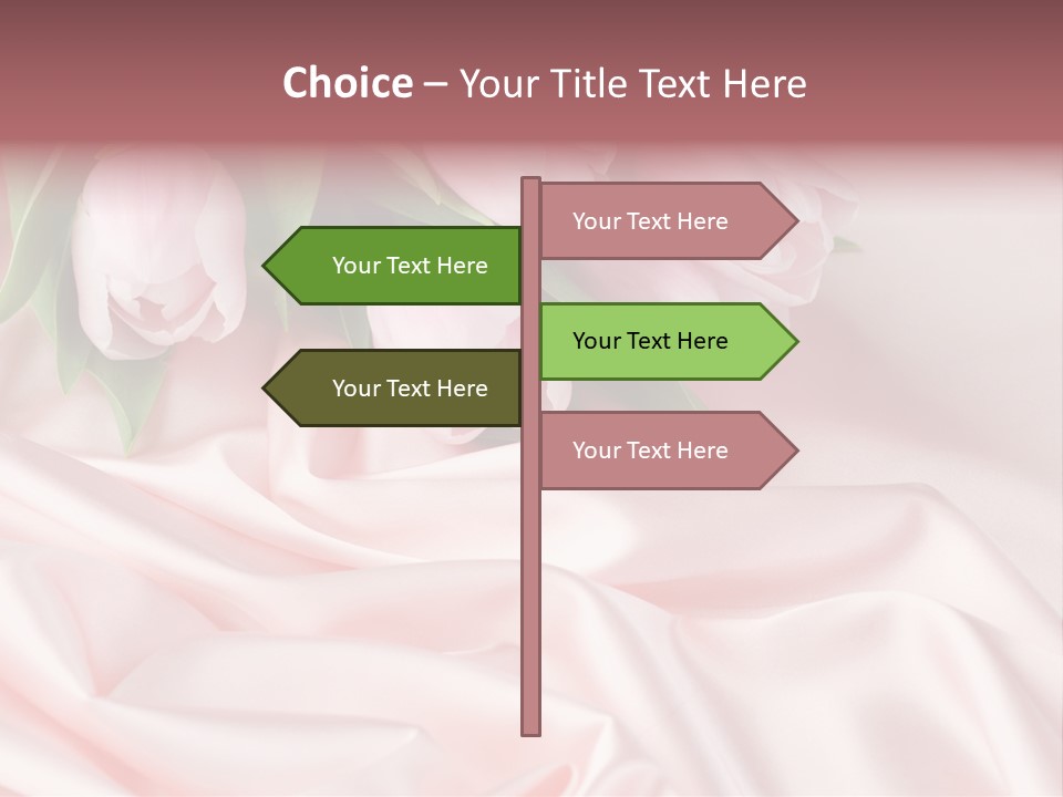 Beautiful Tulips PowerPoint Template