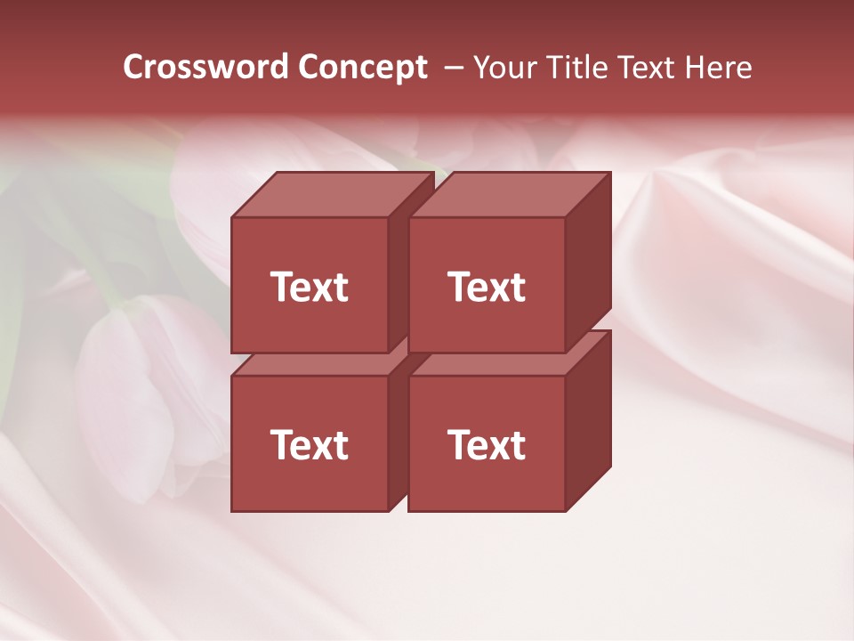 Pink Tulips PowerPoint Template