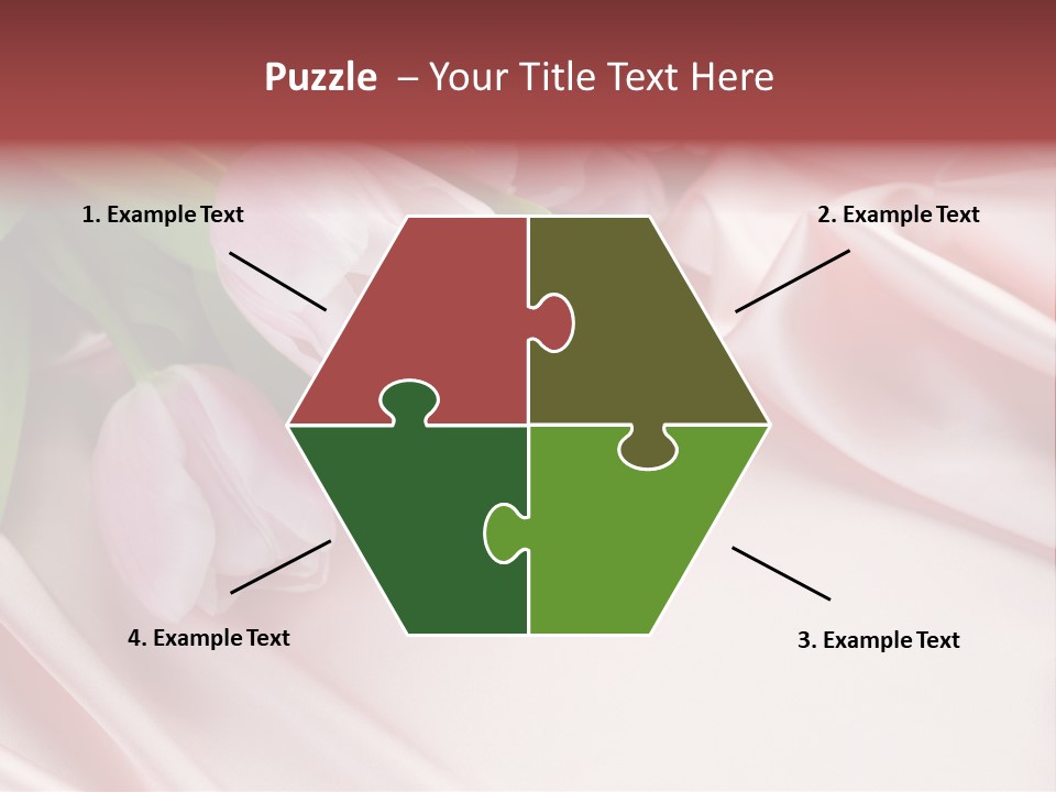 Pink Tulips PowerPoint Template