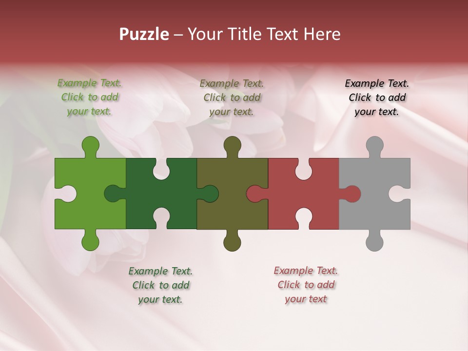 Pink Tulips PowerPoint Template