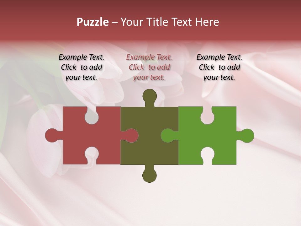 Pink Tulips PowerPoint Template