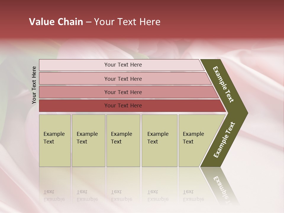 Pink Tulips PowerPoint Template