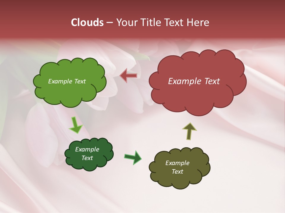 Pink Tulips PowerPoint Template