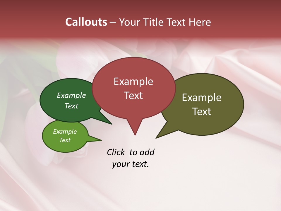 Pink Tulips PowerPoint Template