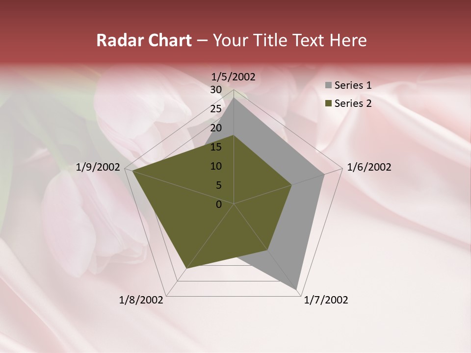 Pink Tulips PowerPoint Template