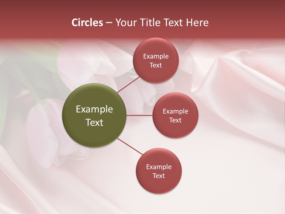 Pink Tulips PowerPoint Template