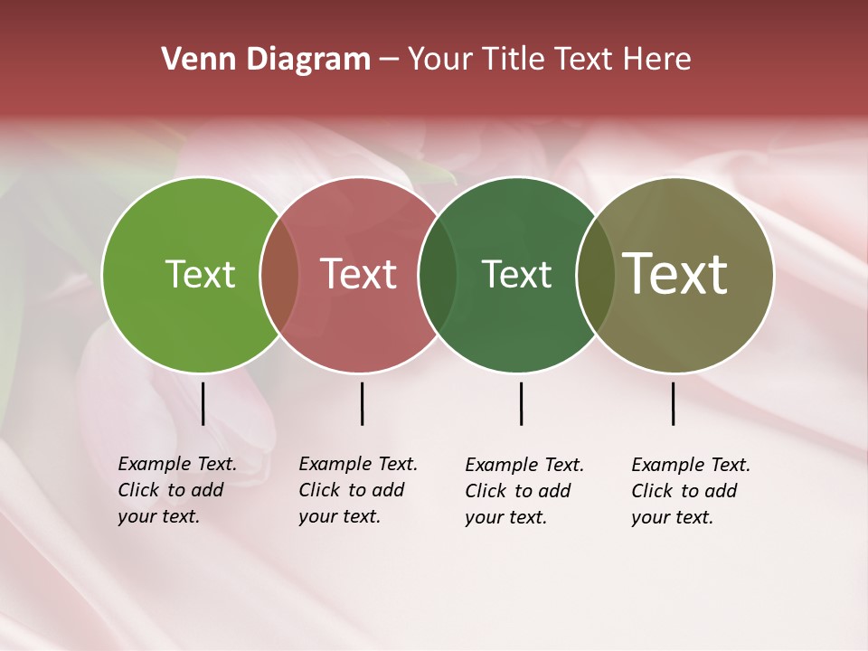 Pink Tulips PowerPoint Template