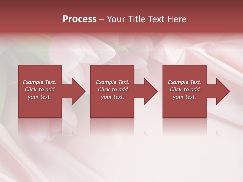 Pink Tulips PowerPoint Template