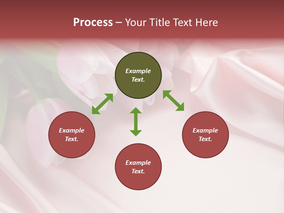 Pink Tulips PowerPoint Template