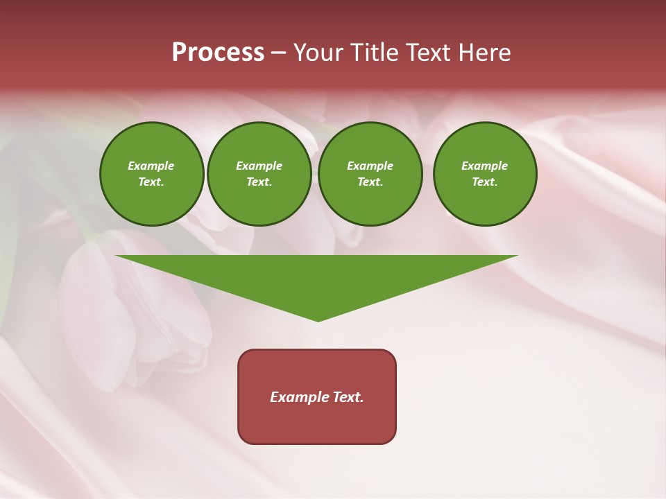 Pink Tulips PowerPoint Template