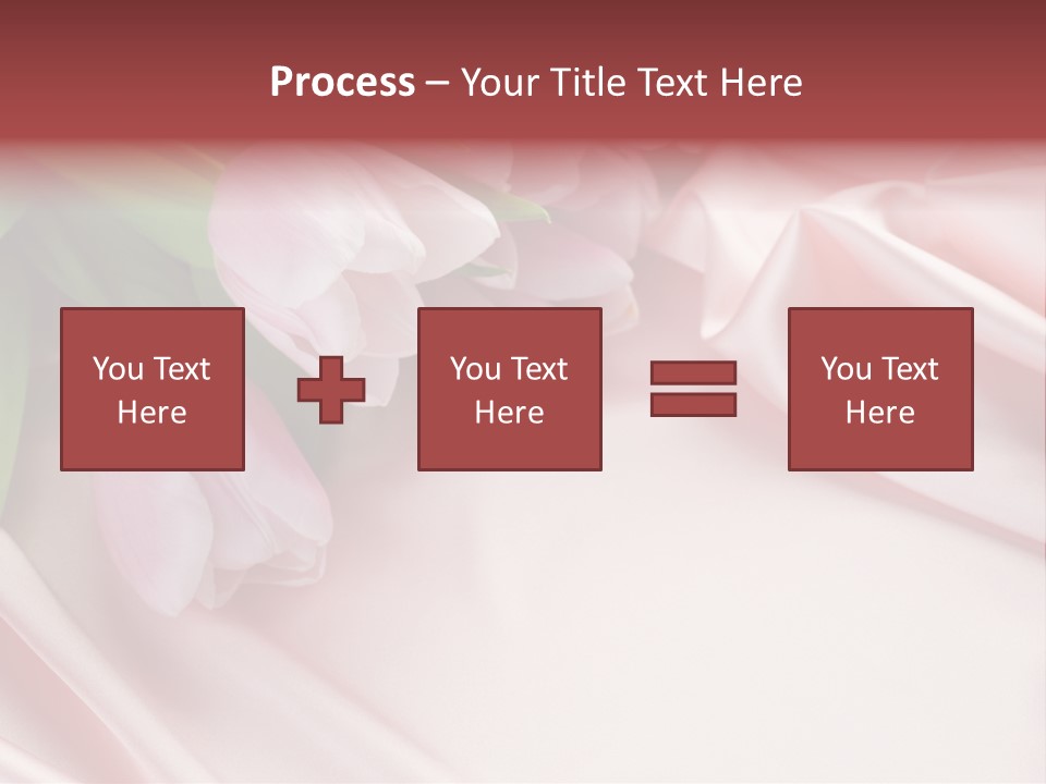 Pink Tulips PowerPoint Template